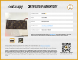 Louis Vuitton Monogram Josephine Wallet Eb0326exde Entrupy Certificate