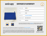 Bottega Veneta Blue Intrecciato Leather Clutch Eb0426lexde Entrupy Certificate