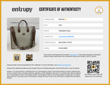Gucci Supreme Monogram  Interlocking G Tote Bag Eb0526lxsrsa Entrupy Certificate