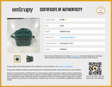 Goyard Goyardine Muse Mini Vanity Case Crossbody In Green Eb0125lexzde Entrupy Certificate