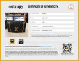 Louis Vuitton New Wave Chain Bag In Black Quilted Calfskin Leather Fw0826izxdu Entrupy Certificate