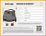 Louis Vuitton Damier Ebene Graceful Bag Sd0726ezxdu Entrupy Certificate