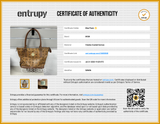 Mcm Cognac Visetos Logo Tote Bag Beige Aa0826lzxsa Entrupy Certificate