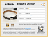 Louis Vuitton Brown Monogram Coated Canvas Leather Belt Size 70/28 Do0726lxzde Entrupy Certificate