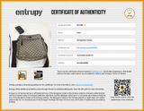 Gucci Flat Messenger Bag In Beige & Ebony Gg Supreme Coated Canvas Fw0826oxzdu Entrupy Certificate