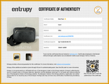 Gucci Embossed Black Leather Sling Bag Eb0326prxsa Entrupy Certificate