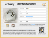 Christian Dior Quilted Cannage Lambskin Lady Dior Top Handle Bag Eb0826oxxzde Entrupy Certificate