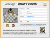 Louis Vuitton Damier Azur Speedy 35 Eb0426wxzsa Entrupy Certificate
