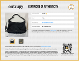 Prada Tessuto Black Nylon Shoulder Bag Eb0826lcrdu Entrupy Certificate