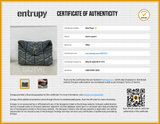 Yves Saint Laurent Denim Quilted Puffer Toy Bag Eb0626cxzsa Entrupy Certificate