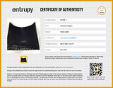Salvatore Ferragamo Black Patent Leather Shoulder Bag As Is Condition Do0426orde Entrupy Certificate