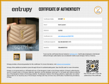 Saint Laurent Chevron Quilted Leather Cassandre Bifold Wallet Eb0326llrdu Entrupy Certificate