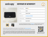 Hermes Dogon Noir Black Clemence Palladium Hardware Wallet Do0426rxzde Entrupy Certificate