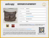 Louis Vuitton Damier Ebene Bloomsbury Shoulder Bag Eb0226irxsa Entrupy Certificate