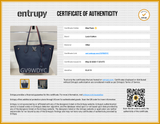 Louis Vuitton Marine Rouge Grained Calfskin Lockme Go Tote Bag Eb0526liixsa Entrupy Certificate