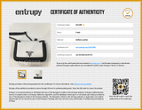Prada Studded Black White Vitello Leather Flap Chain Crossbody Bag Do0426rrxde Entrupy Certificate