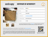 Chanel Tan Quilted Caviar Leather Shopping Tote Shoulder Bag Do0626crxde Entrupy Certificate