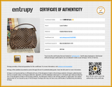 Louis Vuitton Damier Ebene Caissa Hobo Shoulder Bag Eb0526lpoxde Entrupy Certificate