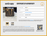 Louis Vuitton Monogram Neverfull Tote Bag Eb0826lwxzde Entrupy Certificate