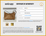 Mcm Aren Hobo Shoulder Bag In Cognac Visetos Eb0626oxzsa Entrupy Certificate