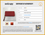 Louis Vuitton Red Monogram Empreinte Zippy Wallet Sd0726lpzdu Entrupy Certificate