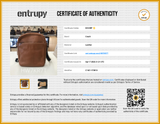 Coach Heritage Leather Flight Crossbody Bag Sd0526rzdu Entrupy Certificate