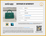 Chanel Green Quilted Caviar Cocotop Handle Flap Bag Eb0626oixzsa Entrupy Certificate