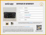 Louis Vuitton Murakami Multicolor Monogram Zippy Wallet Eb0626pxzsa Entrupy Certificate