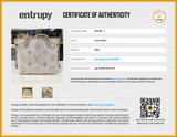 Louis Vuitton Monogram By The Pool Neverfull & Pochette Eb0426lexzde Entrupy Certificate