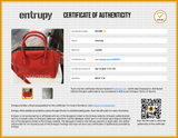 Givenchy Antigona Satchel In Red Leather Fw0725lrzdu Entrupy Certificate