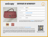 Chanel Quilted Pink Leather Mini Flap Bag Eb0926orcrde Entrupy Certificate