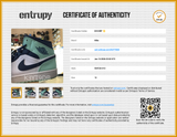 Nike Air Jordan Mid Mystic Navy Mint Foam Sneakers Size 12 Sd0226lorde Entrupy Certificate