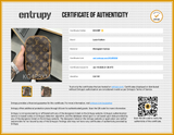 Louis Vuitton Pochette Gange Sling Bag In Monogram Coated Canvas Fw0726lcrdu Entrupy Certificate