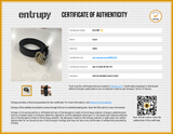 Gucci Black Leather Belt With Torchon Double G Buckle Size 85/34 Eb0726lxzde Entrupy Certificate