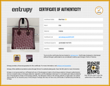 Christian Dior Trotter Tote Red Handbag Aa0826lrzsa Entrupy Certificate