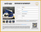 Nike Air Jordan 1 Mid Se 'Signal Blue' Sneakers Size 11 Dd6834-402 Eb0825rxsa Entrupy Certificate
