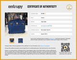 Hermes Birkin 35 Mykonos Blue Togo Gold Hardware Handbag Do1125crxzde Entrupy Certificate