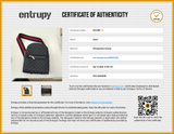Gucci Signature Monogram Sling Backpack Sd0726izxdu Entrupy Certificate
