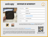 Louis Vuitton Musette Salsa Shoulder Bag In Monogram Coated Canvas Fw0626icrdu Entrupy Certificate