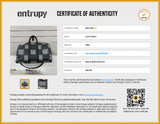 Louis Vuitton Nemeth Keepall Boundoliere Blue Aa0626llzxsa Entrupy Certificate