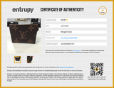 Louis Vuitton Reverse Monogram Giant Toiletry Pouch Sd0726irzde Entrupy Certificate