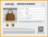 Louis Vuitton Alma Bb Bag In Honey Gold Epi Leather & Jacquard Bandoulière Strap Fw0626lzxzdu Entrupy Certificate