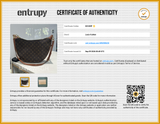 Louis Vuitton Reverse Monogram Canvas Loop Hobo Shoulder Bag Eb1026sxzde Entrupy Certificate