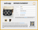 Louis Vuitton Pochette Accessoires In Monogram Empreinte Leather Fw0625wzxmia Entrupy Certificate
