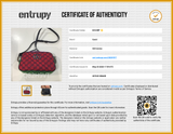 Gucci Gg Monogram Marmont Multicolor Canvas Camera Crossbody Bag Eb0526exzde Entrupy Certificate