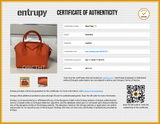 Givenchy Orange Sugar Goatskin Leather Antigona Top Handle Bag Eb0926rxzsa Entrupy Certificate