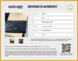 Chanel Quilted Black Lambskin Flap Wallet Eb0526irxdu Entrupy Certificate
