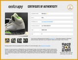 Nike Air Jordan 5 Retro 'Green Bean' Sneakers Size 9 Dm9014-003 Eb1025rxsa Entrupy Certificate