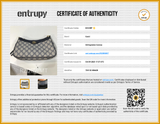 Gucci 735132 Ophidia Blue Gg Supreme Small Crossbody Bag Do0326secde Entrupy Certificate