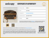 Louis Vuitton Monogram Trocadero Brown Handbag Aa1026orzsa Entrupy Certificate